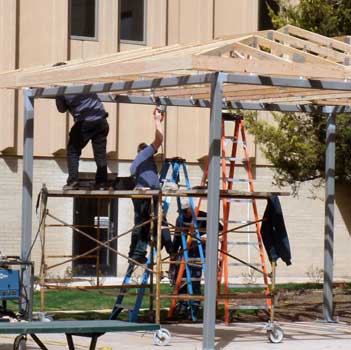 Picture of Gazebo Construction