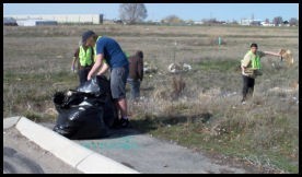 Community Service: Trash Pickup