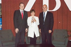 Taylor with the other recipients of the ABA ROLI Pro Bono Award