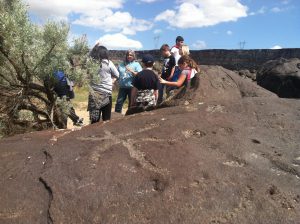 Photo from archaeology field trip at Celebration Park