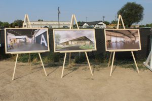 Photo of July 28 groundbreaking ceremony for the new Canyon County Fair Expo Building