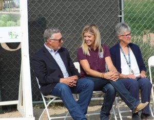 Photo of July 28 groundbreaking ceremony for the new Canyon County Fair Expo Building