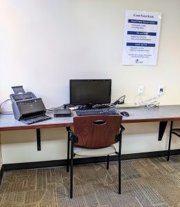 Photo of Court Assistance Office Kiosk